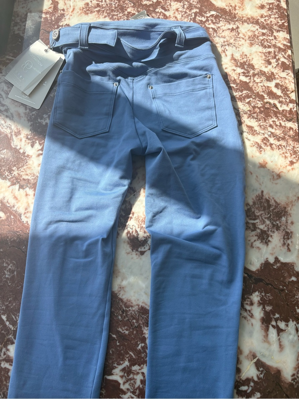 Bombshell Sportswear Blue High-Waist Leggings